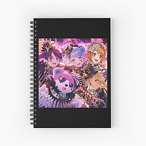 BanG Dream Bandori Hello Happy World HHW HAROHAPI Halloween Set Edit Classic . Spiral Notebook