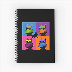 Warhol Kazooie  Spiral Notebook