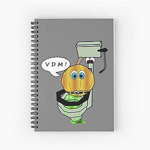 Banjo Pumpkin VDM Spiral Notebook