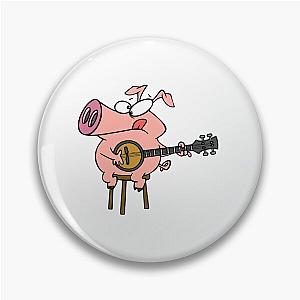 Play More Banjo Pin