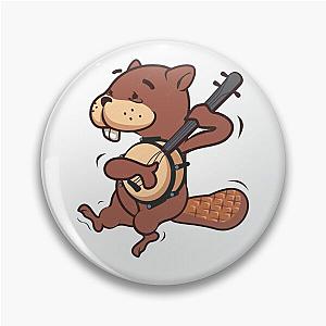 Play More Banjo Pin