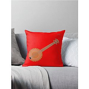 Banjo graphic Throw Pillow