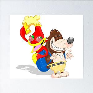 Ren and Stimpy x Banjo-Kazooie Poster