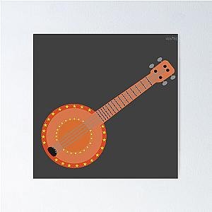 Banjo graphic Poster