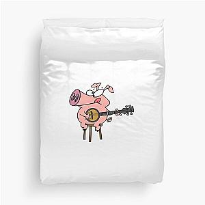 Play More Banjo Duvet Cover