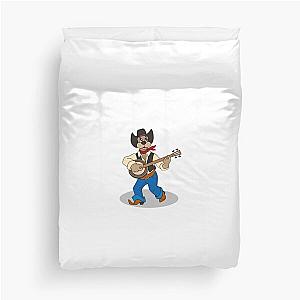 Play More Banjo Duvet Cover