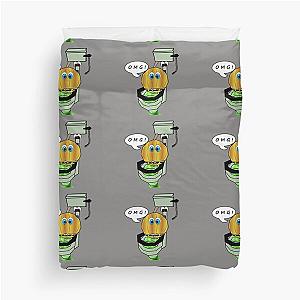 Banjo pumpkin OMG! Duvet Cover