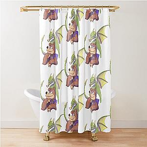 Banjo -n Kazooie  Shower Curtain