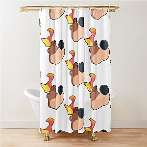 Banjo -amp-amp-amp- Kazooie Stock Icon Shower Curtain