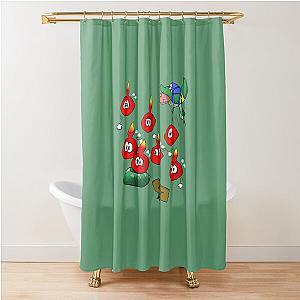 Crocodile Banjo and Kazooie Parody Shower Curtain