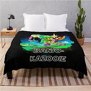 Banjo Kazooie Throw Blanket