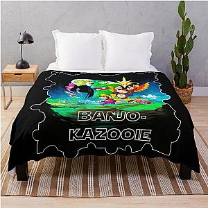 Banjo Kazooie (with border) Throw Blanket