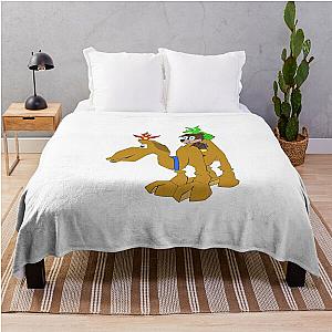 Banjo and kazooie camel parody Throw Blanket