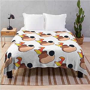 Banjo -amp-amp-amp- Kazooie Stock Icon Throw Blanket