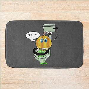 Banjo pumpkin OMG! Bath Mat