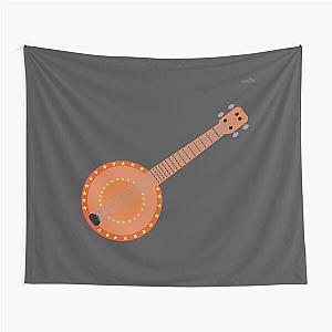 Banjo graphic Tapestry