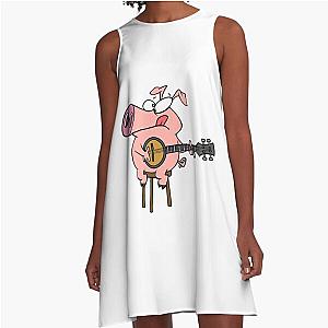 Play More Banjo A-Line Dress