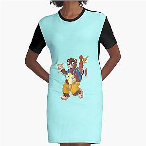 Banjo And Kazooie Graphic T-Shirt Dress