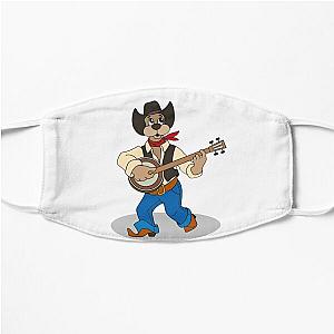 Play More Banjo Flat Mask