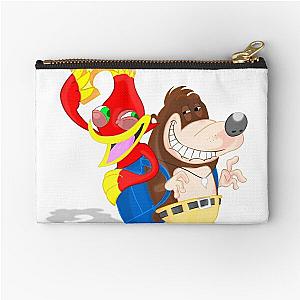 Ren and Stimpy x Banjo-Kazooie Zipper Pouch