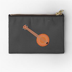 Left-handed banjo Zipper Pouch