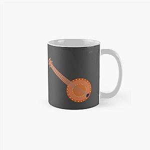 Left-handed banjo Classic Mug