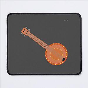 Left-handed banjo Mouse Pad