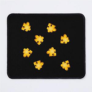 Banjo-Kazooie Jiggy Puzzle Piece Pattern 	 (White) 	 	 Mouse Pad