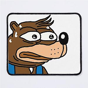 Banjo Kazooie Sticker monkaS Feeling Nervous Anxious Pepe Meme Mouse Pad