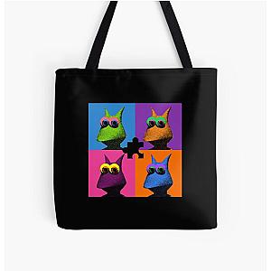 Warhol Kazooie  All Over Print Tote Bag