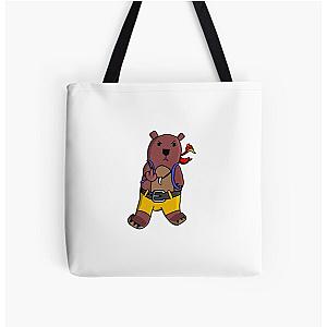 Angry Banjo Kazooie All Over Print Tote Bag