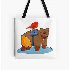 Real life Banjo Kazooie  All Over Print Tote Bag