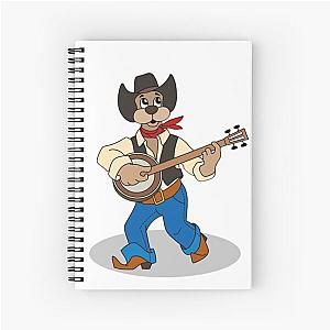 Play More Banjo Spiral Notebook