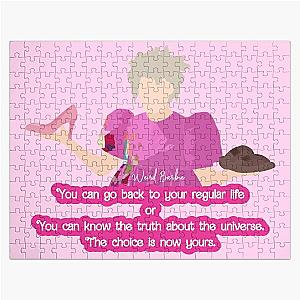 Weird Barbie - Asking Barbie to choose quote Jigsaw Puzzle