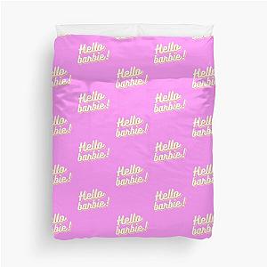 Hello barbie! barbenheimer  Duvet Cover