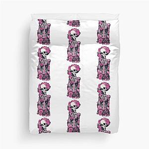 Darkly Enchanting Gothic Skeleton Barbie Design Inspiration - Barbie Goth Duvet Cover