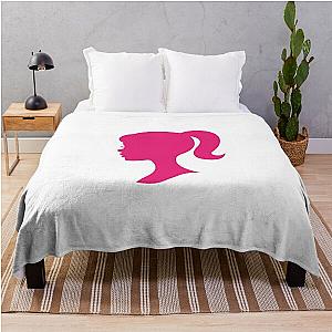 Barbie Silhouette Throw Blanket