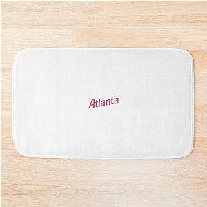 Atlanta Barbie Text Bath Mat