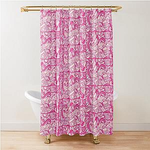 Barbie Background Shower Curtain