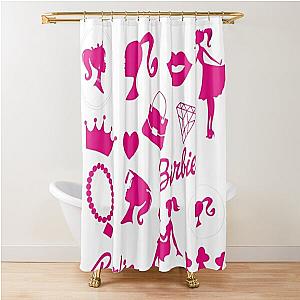 Barbie  Shower Curtain