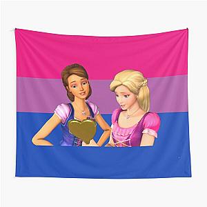 Barbie Diamond Castle Bisexual Flag Sticker Tapestry