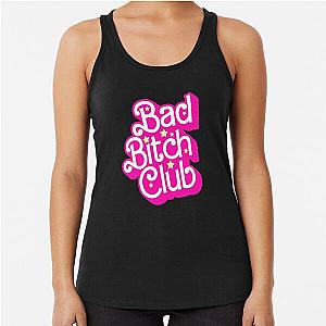 Bad Bitch Club Barbie Inspired Bookish Pink Girlie Racerback Tank Top