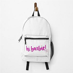 Hi Barbie!  Backpack