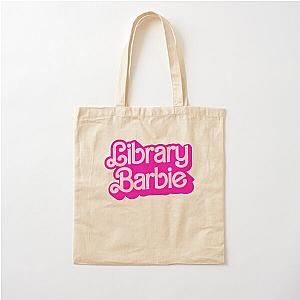 library barbie Cotton Tote Bag