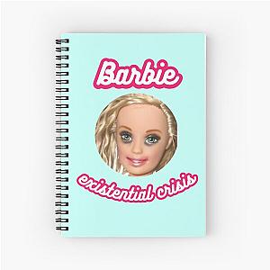 barbie existential crisis meme Spiral Notebook