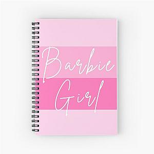 Barbie Girl Spiral Notebook