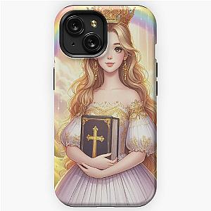 Princess Veriobia with Bible& Barbie Palace and Dove of Peace iPhone Tough Case