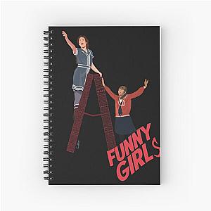 Funny Girls - Lea Michele & Barbra Streisand Spiral Notebook