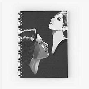 My Man - Lea Michele & Barbra Streisand Spiral Notebook