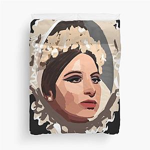 His Love Makes Me Beautiful - Barbra Streisand Duvet Cover